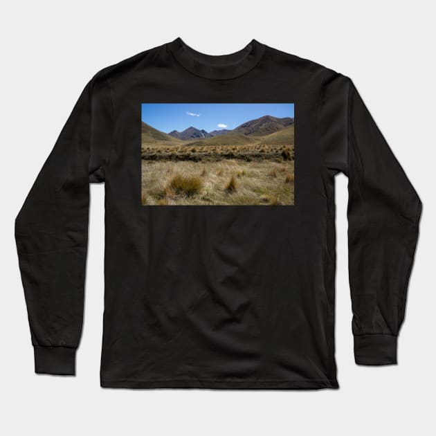 Lindis Pass. Long Sleeve T-Shirt by sma1050